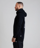 Distorted People -  Chalk Raglan Hoodie Black