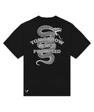 Distorted People - LAST WISHES HEAVY OVERSIZED T-SHIRT black/ offwhite