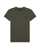 Distorted People -  Classic Crew Neck Washed Tee washed olive/ black