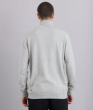 Distorted People - Knit Rollneck Sweatshirt Light Grey