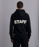 Distorted People - STAFF Raglan Hoodie Black