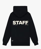 Distorted People - STAFF Raglan Hoodie Black