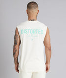 Distorted People Crew Member TankTop - Offwhite