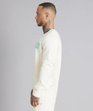 Distorted People Crew Member Sweatshirt - Offwhite