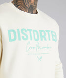 Distorted People Crew Member Sweatshirt - Offwhite