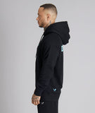 Distorted People Crew Member Raglan Hoodie - Schwarz