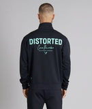 Distorted People Crew Member Neopren Track Jacket - Schwarz