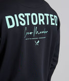 Distorted People Crew Member Neopren Track Jacket - Schwarz