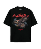 Distorted People -  Eagle boxy t-shirt black