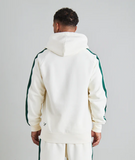 Distorted People -  Tennis raglan zip hoodie offwhite