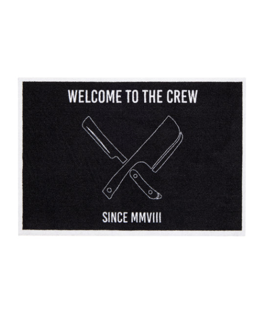 Distorted People -  Welcome to the Crew doormat black