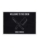 Distorted People -  Welcome to the Crew doormat black