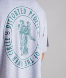 Distorted People -  Chronicles Angel oversized t-shirt grey melange