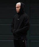 Distorted People - Vintage Saved oversized hoodie Black
