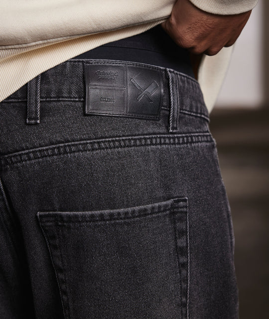 Distorted People - 5-Pocket Straight Leg Denim jeans Washed Grey