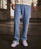 Distorted People - 5-Pocket Straight Leg Denim jeans Light Blue