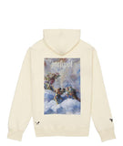 Distorted People - CASINO JACKPOT OVERSIZED HOODIE  offwhite/ black