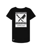 Distorted People - BANDANA BLADES PATCH GRAND CREW NECK LONG