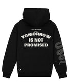 Distorted People - LAST WISHES OVERSIZED Hoodie black/ offwhite