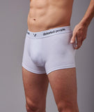 Distorted People - 3X CLASSIC white boxershorts