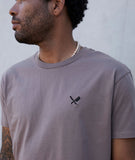 Distorted People - Classic Crew Neck t-shirt Greige