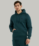 Distorted People - Classic raglan hoodie Pacific Green
