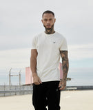 Distorted People - Inked Blades Crew Neck t-shirt Offwhite / Black