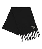 Distorted People - Blades Patch Scarf Black/ White