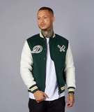 DIstorted People - College Wool Patch Jacket DarkGreen