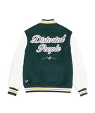 DIstorted People - College Wool Patch Jacket DarkGreen