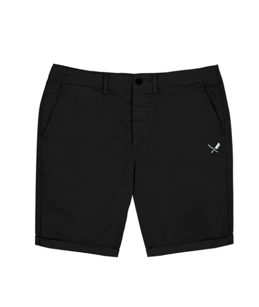 Distorted People - Classic Chino Shorts black/ white