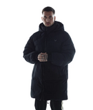 Distorted People -  Classic Hooded Puffer Parka black/ grey