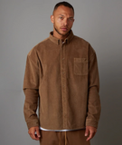 Distorted People -  DPC Oversized Corduroy Longsleeve Shirt wood