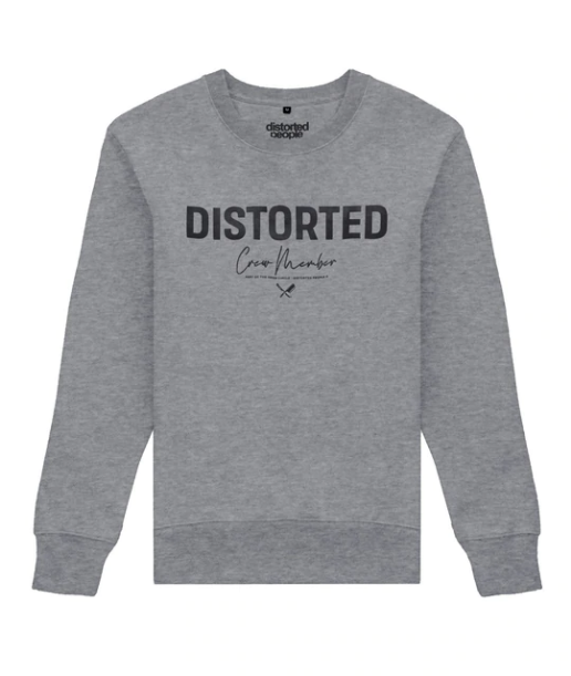 Distorted People -  Crew Member Crew Neck sweatshirt dark grey melange