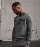 Distorted People -  Crew Member Crew Neck sweatshirt dark grey melange