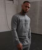 Distorted People -  Crew Member Crew Neck sweatshirt dark grey melange