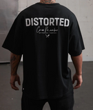 Distorted People -  Crew Member oversized t-shirt black