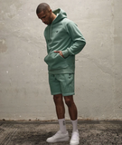 Distorted People -  Classic raglan hoodie jadeite