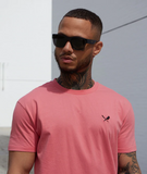 DP - Classic Crew Neck t-shirt spiced coral