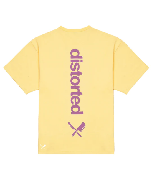 Distorted People -  Summer Distorted oversized t-shirt butter
