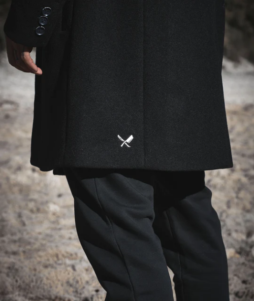 Distorted People -  Short Coat / Mantel black