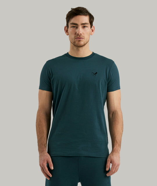 Distorted People - Classic Crew Neck t-shirt Pacific Green