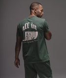 Distorted People - CASINO ALL IN CREW NECK T-SHIRT - Dusty Green