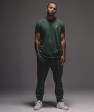 Distorted People - CASINO ALL IN CREW NECK T-SHIRT - Dusty Green