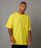 Distorted People - DPC Heavy Oversized T-Shirt - Bright yellow